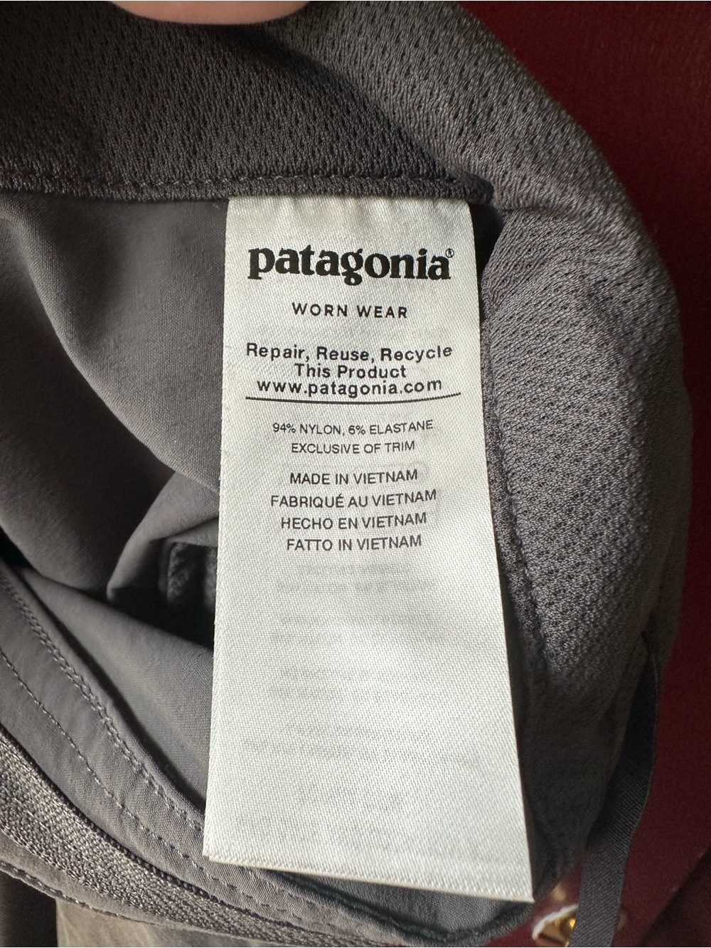 Patagonia Gray Cargo Pants — Straight-Leg Utility - Picture 7 of 7